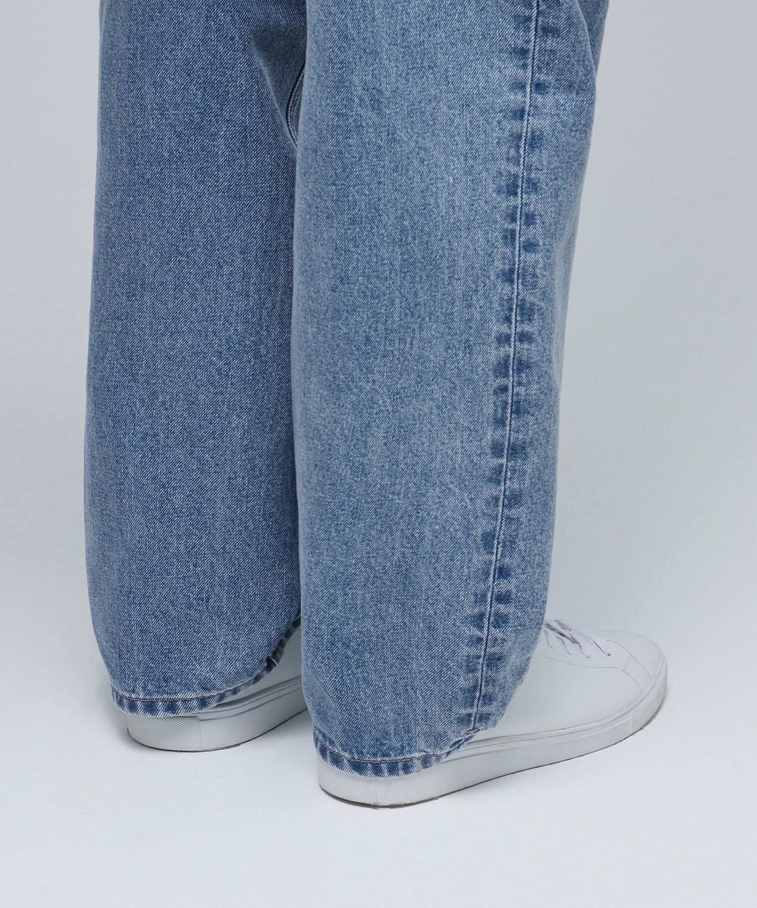★MUSINSA STANDARD★ Pin tuck regular fit denim pants washed MUSINSA | MUSINSA STANDARD One Tuck Wide Banding Denim Pants