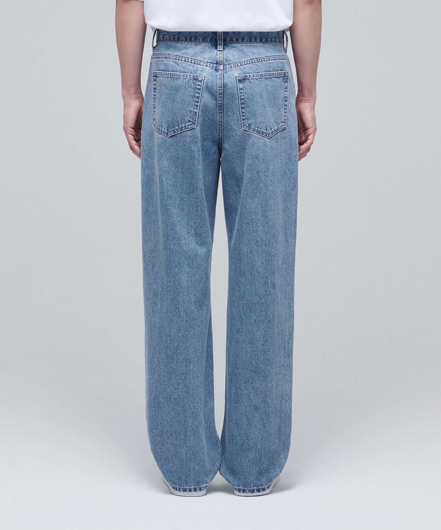 MUSINSA | MUSINSA STANDARD Recycle Regular Fit Denim Pants