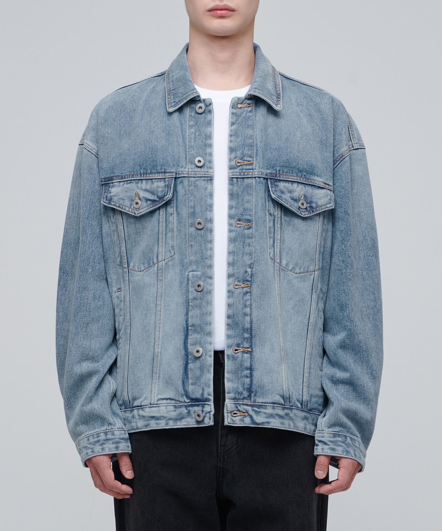 【新品未使用】 Denim Trucker Jacket Mサイズ Trucker Jacket Denim – Light Wash | Outerwear | Stüssy Japan
