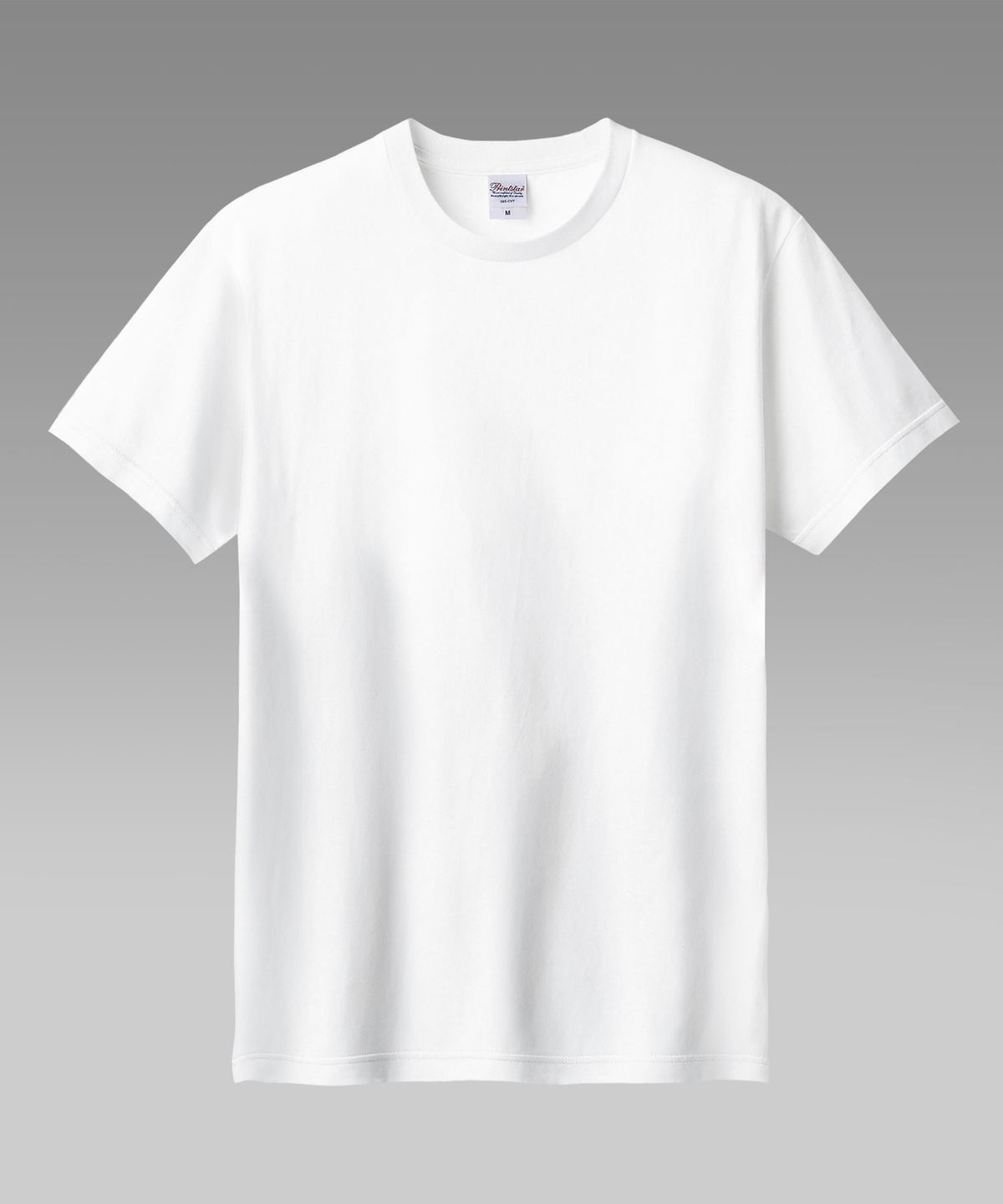 프린트스타(PRINTSTAR) [2PACK] 7.4oz 헤비 웨이트 라운드 오버핏 무지 반팔티 화이트/블랙