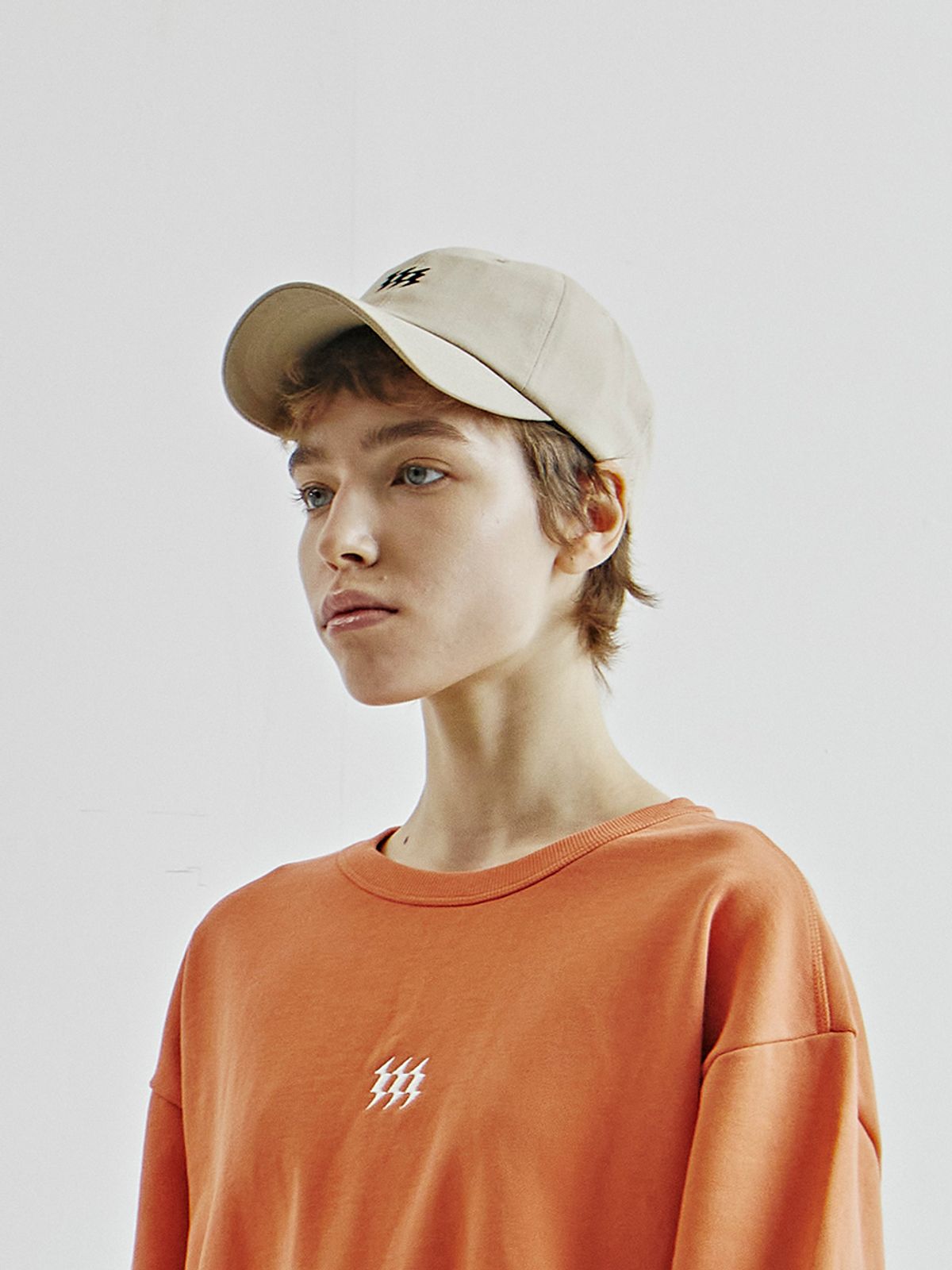 비건타이거(VEGAN TIGER) 아이콘 로고 볼캡 (베이지)