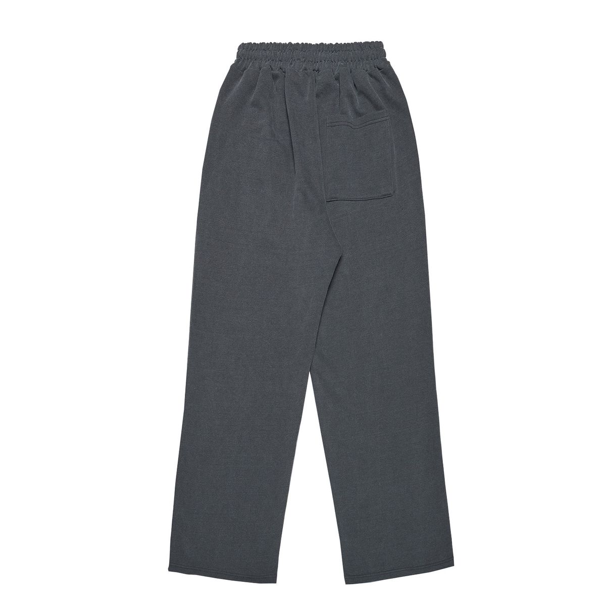 템푸스스튜디오(TEMPUS STUDIO) MINI LOGO STRAIGHT PANTS [DARK GRAY]