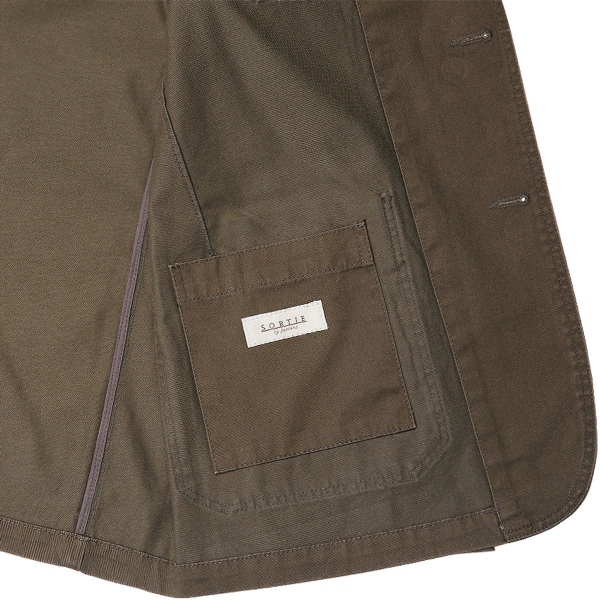 솔티(SORTIE) Tura Cotton Washed Jacket (Brown)