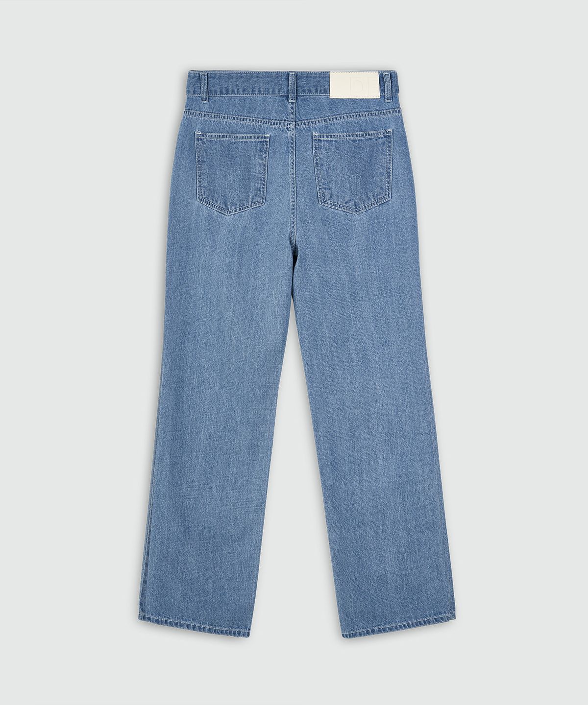 데케트(DECET) [여름원단]Semi Wide Jeans DCPT003Blue