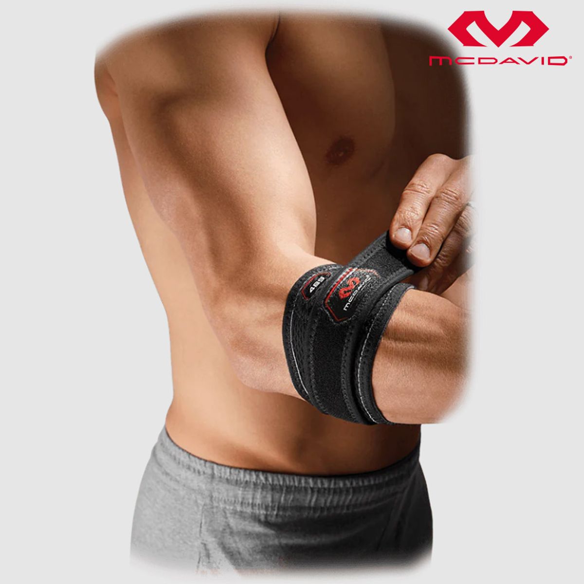 맥데이비드(MCDAVID) 팔꿈치 보호대 Dual Band Elbow Support 489R