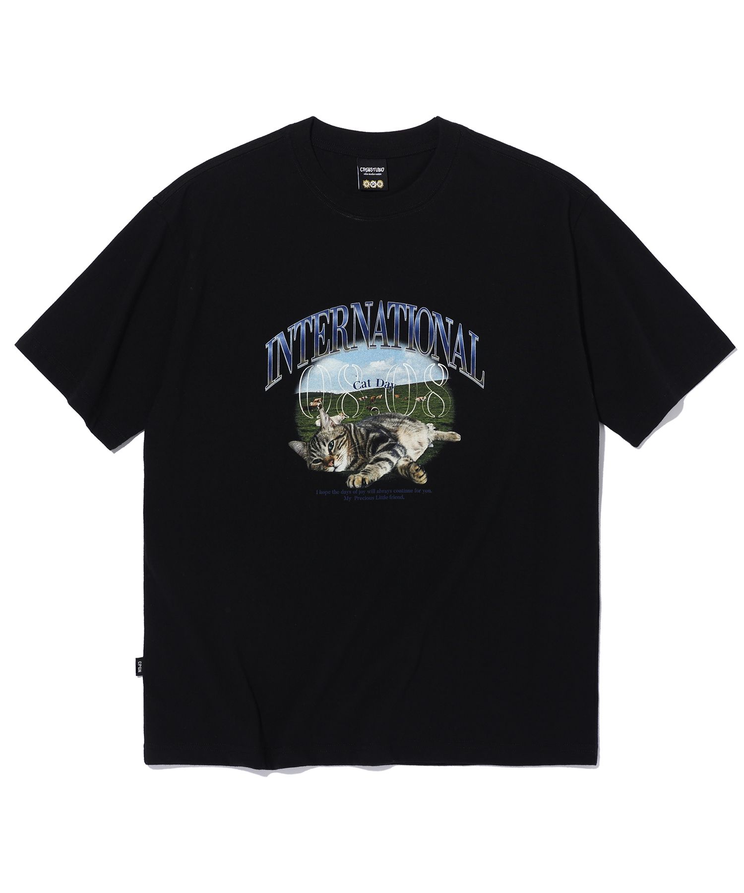 【CPGN STUDIO】DTP My Turn Short Sleeve T-shirt MUSINSA | CPGN STUDIO [20S] DTP CAT DAY SHORT SLEEVE T-SHIRT
