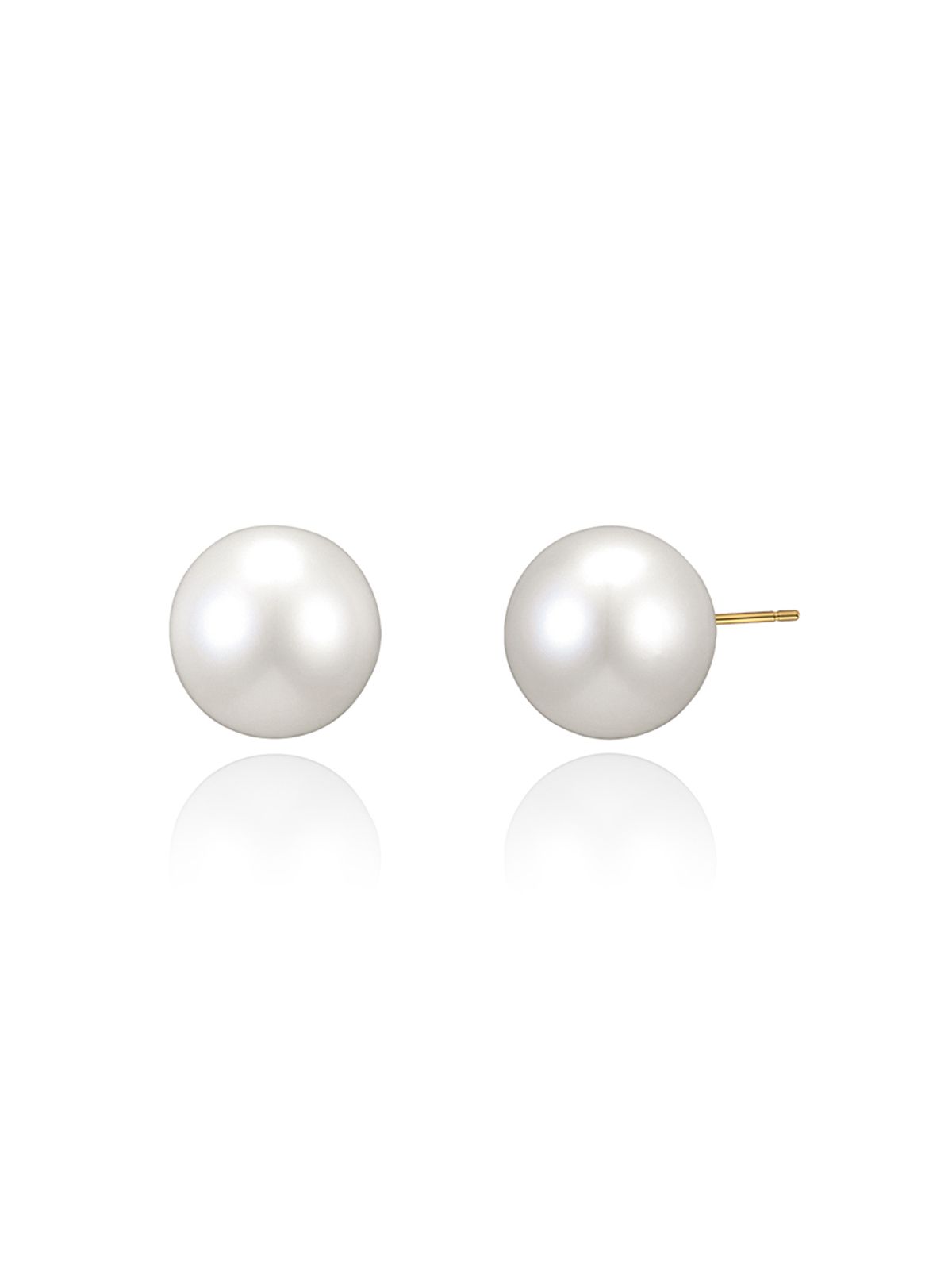 스테이잼(STAYGEM) 14K 12mm 크리스탈 진주 귀걸이