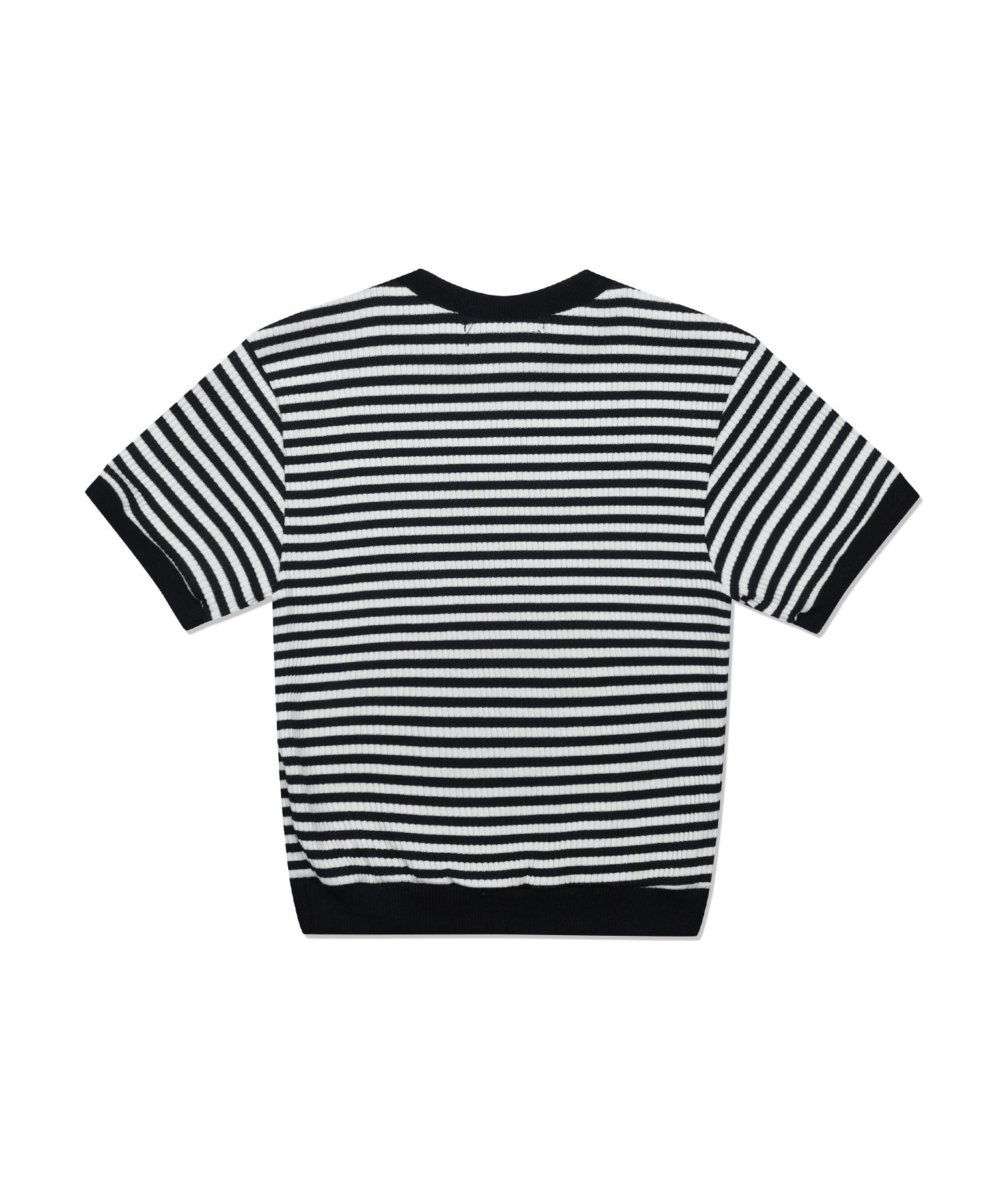 ♥ MOON FAIRY ♥MF FAIRY LINE CROP TEE MUSINSA | MOON FAIRY MF Winky Stripe Crop Tee - Black