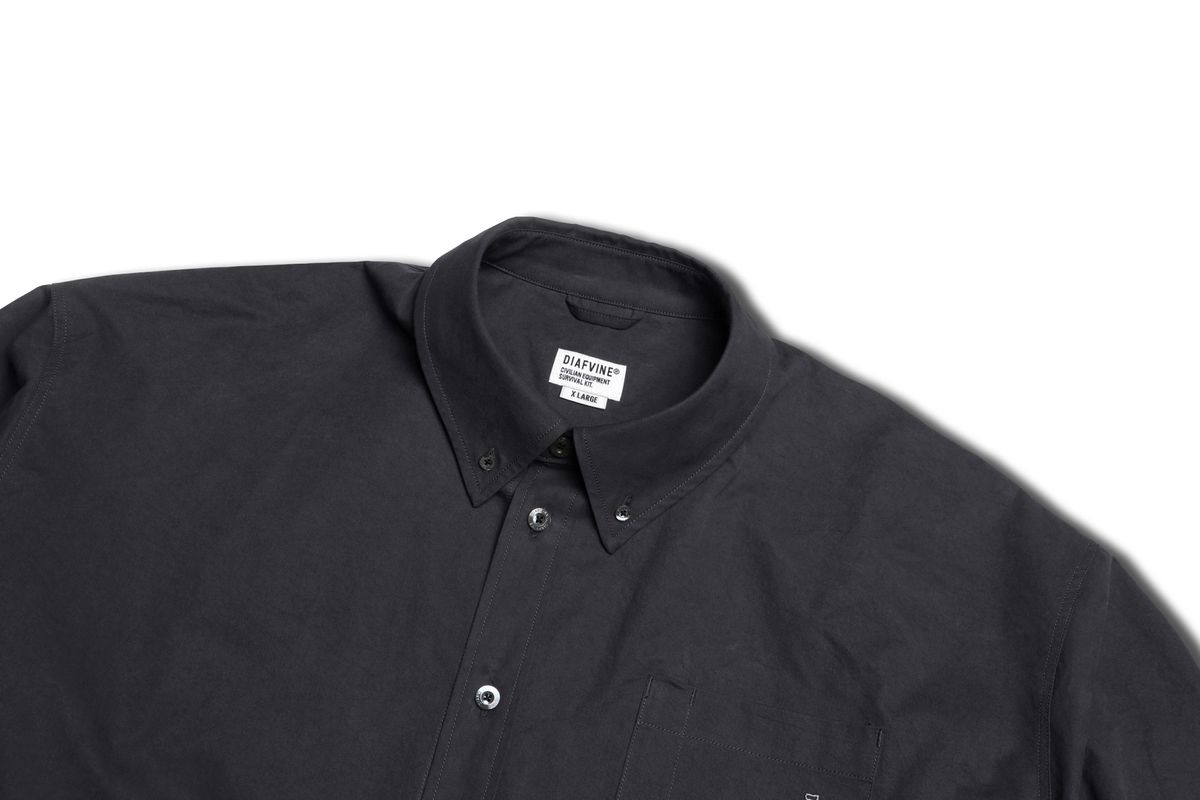 디아프바인(DIAFVINE) DV22STP.667 WASHED CT COMFORT FIT -Charcoal Gray-
