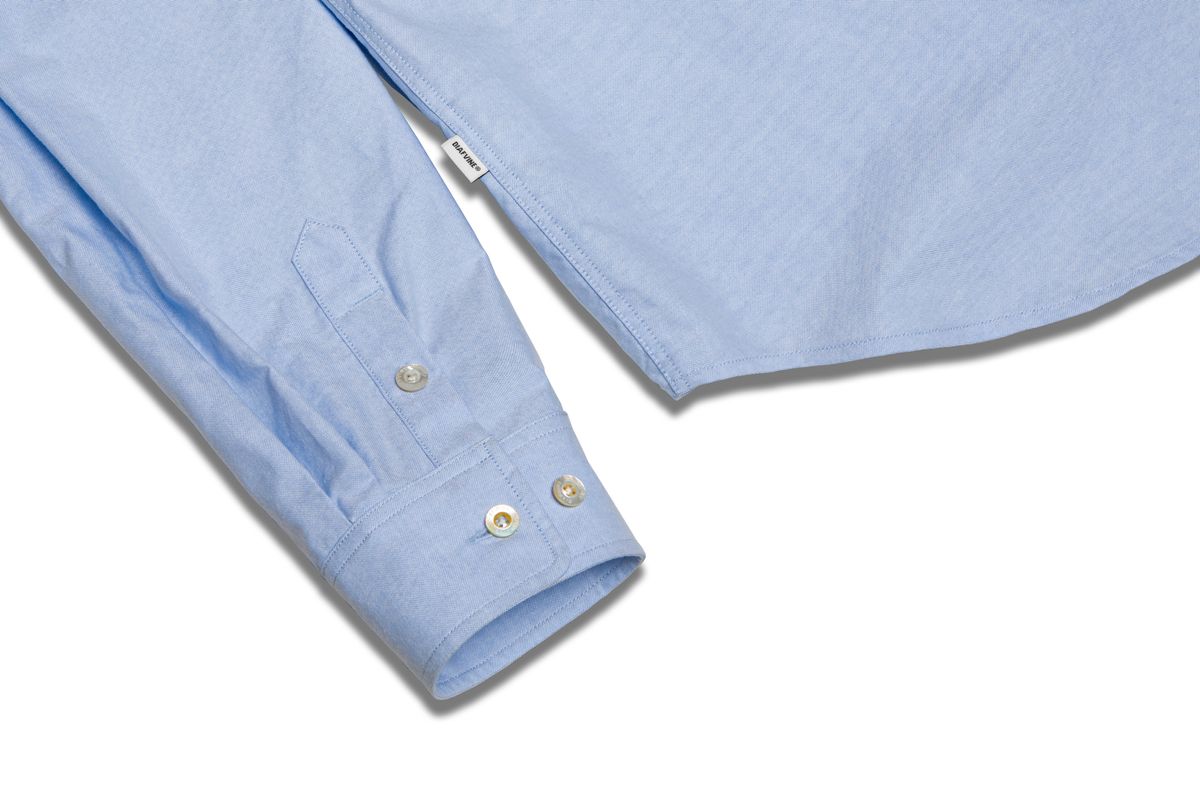 디아프바인(DIAFVINE) DV22STP.667 WASHED OXFORD COMFORT FIT -Sky Blue-