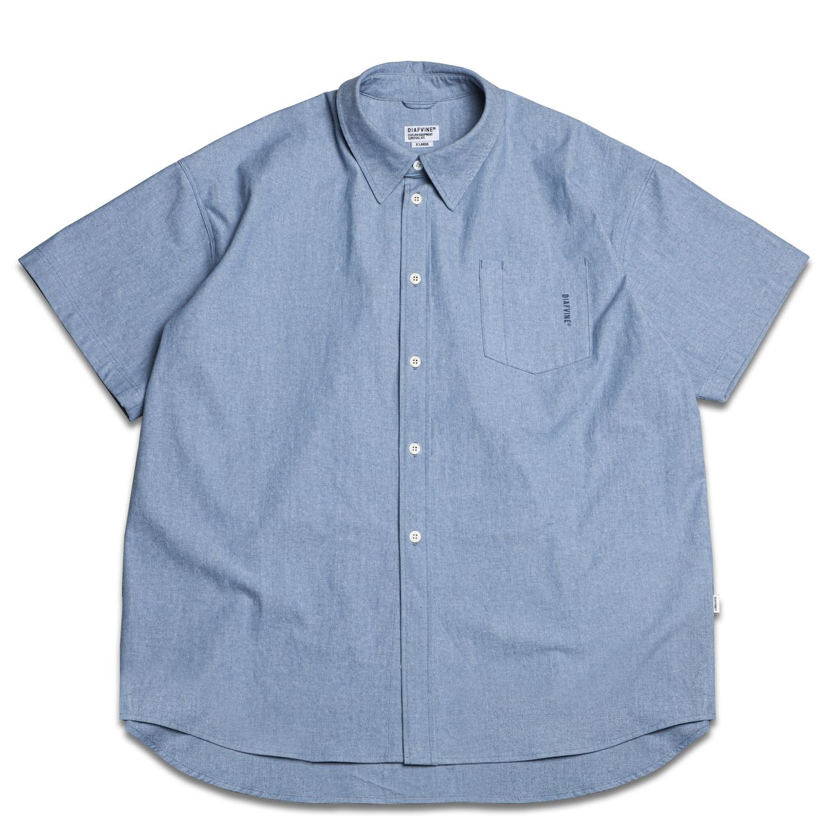 디아프바인(DIAFVINE) DV22STP.666 WASHED CT COMFORT FIT -Blue-