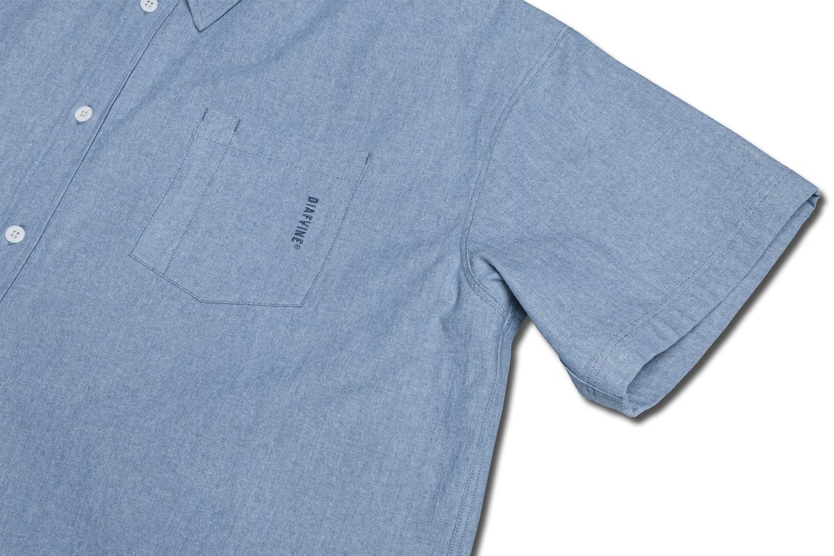 디아프바인(DIAFVINE) DV22STP.666 WASHED CT COMFORT FIT -Blue-