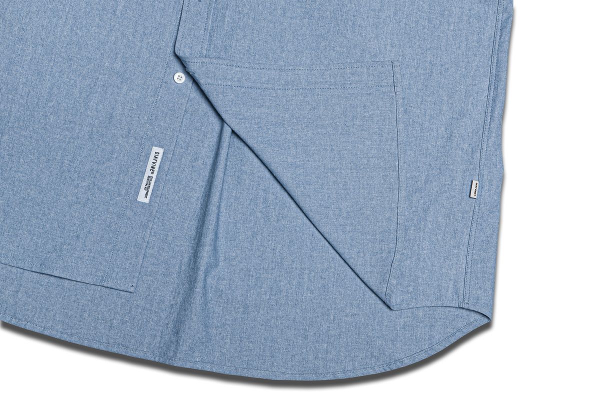 디아프바인(DIAFVINE) DV22STP.666 WASHED CT COMFORT FIT -Blue-