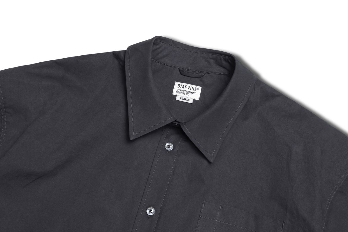 디아프바인(DIAFVINE) DV22STP.666 WASHED CT COMFORT FIT -Charcoal Gray-