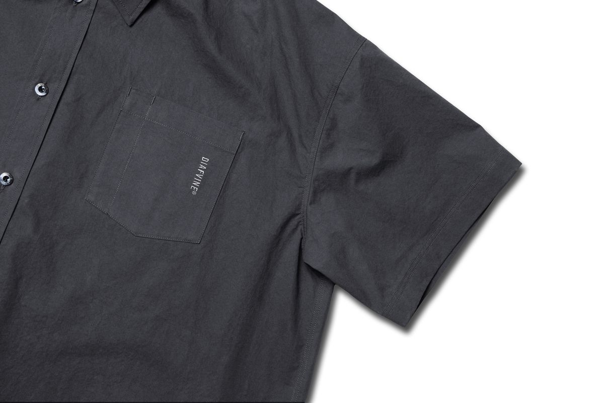디아프바인(DIAFVINE) DV22STP.666 WASHED CT COMFORT FIT -Charcoal Gray-