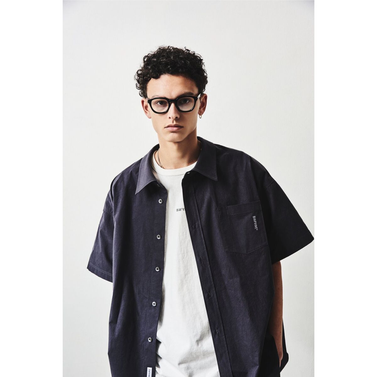 디아프바인(DIAFVINE) DV22STP.666 WASHED CT COMFORT FIT -Charcoal Gray-