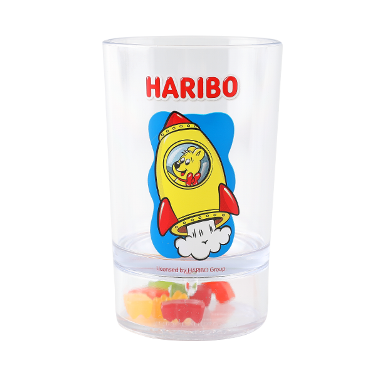 하리보(HARIBO) [SET] 골드베어 투명컵 4P