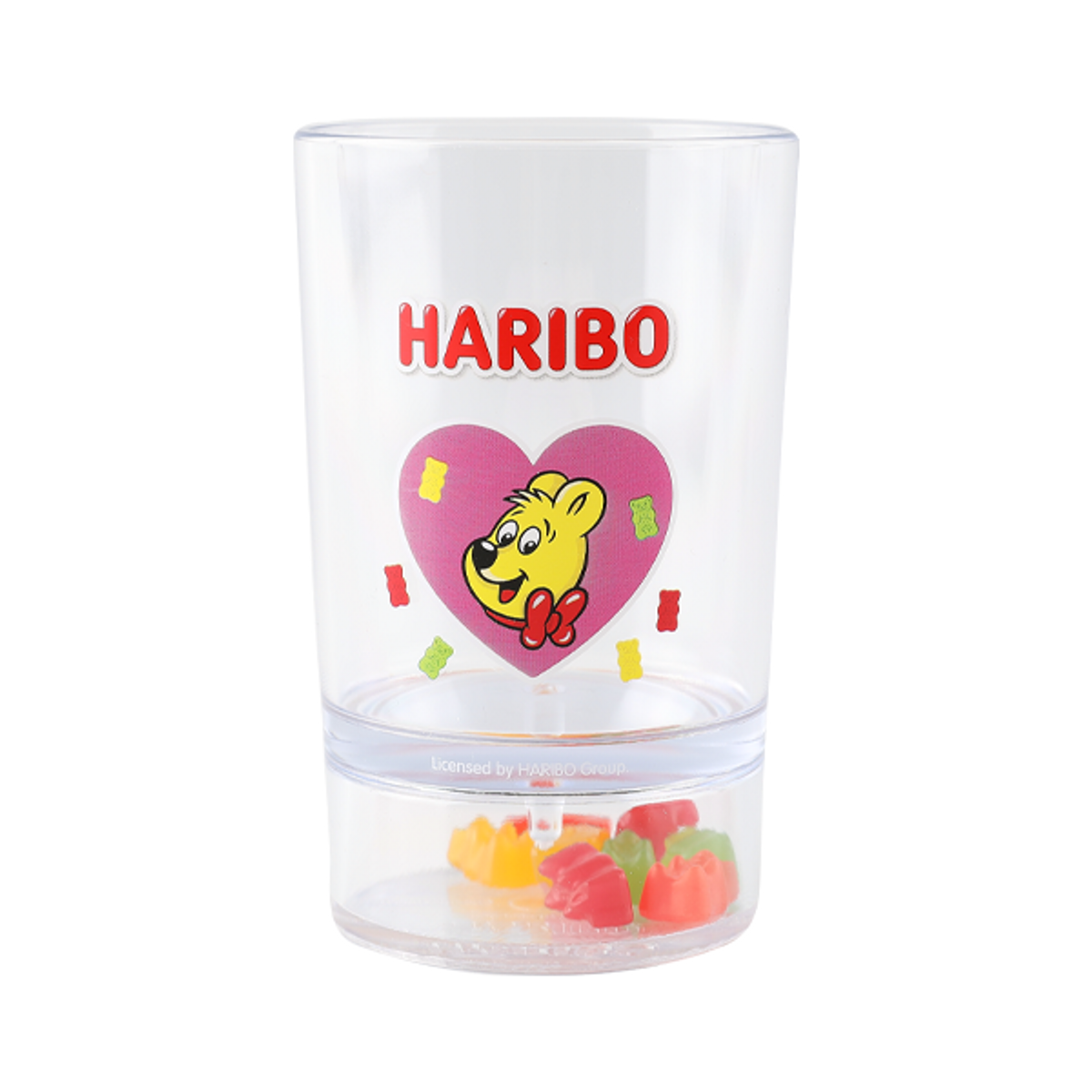 하리보(HARIBO) [SET] 골드베어 투명컵 4P