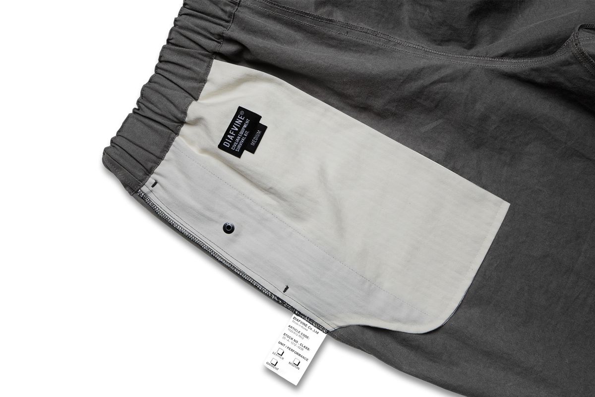 디아프바인(DIAFVINE) DV22SPT.661 WIDE FIT JOGGER -Charcoal gray-