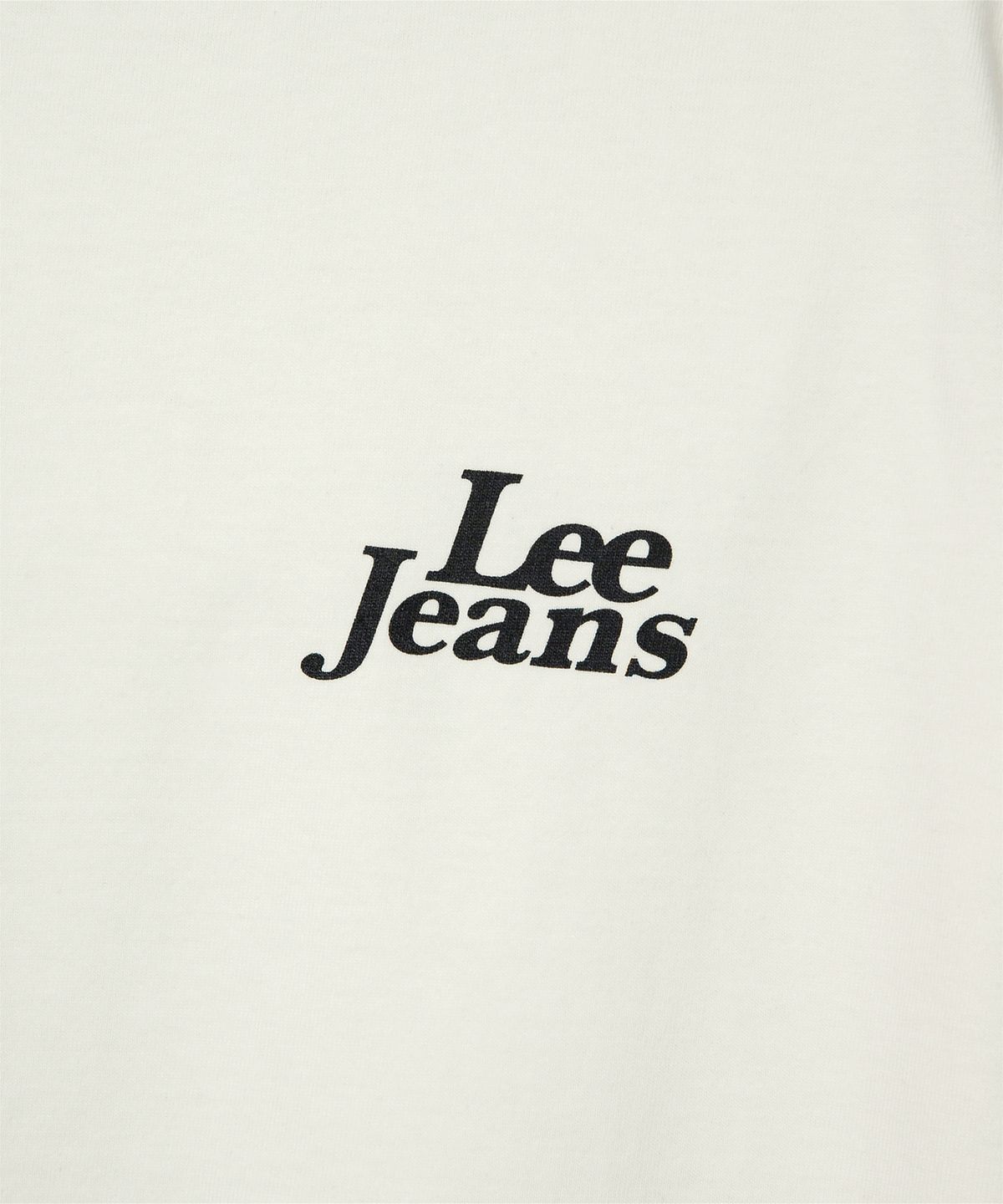 리(LEE) 우먼 스텐다드 핏 티셔츠 아이보리