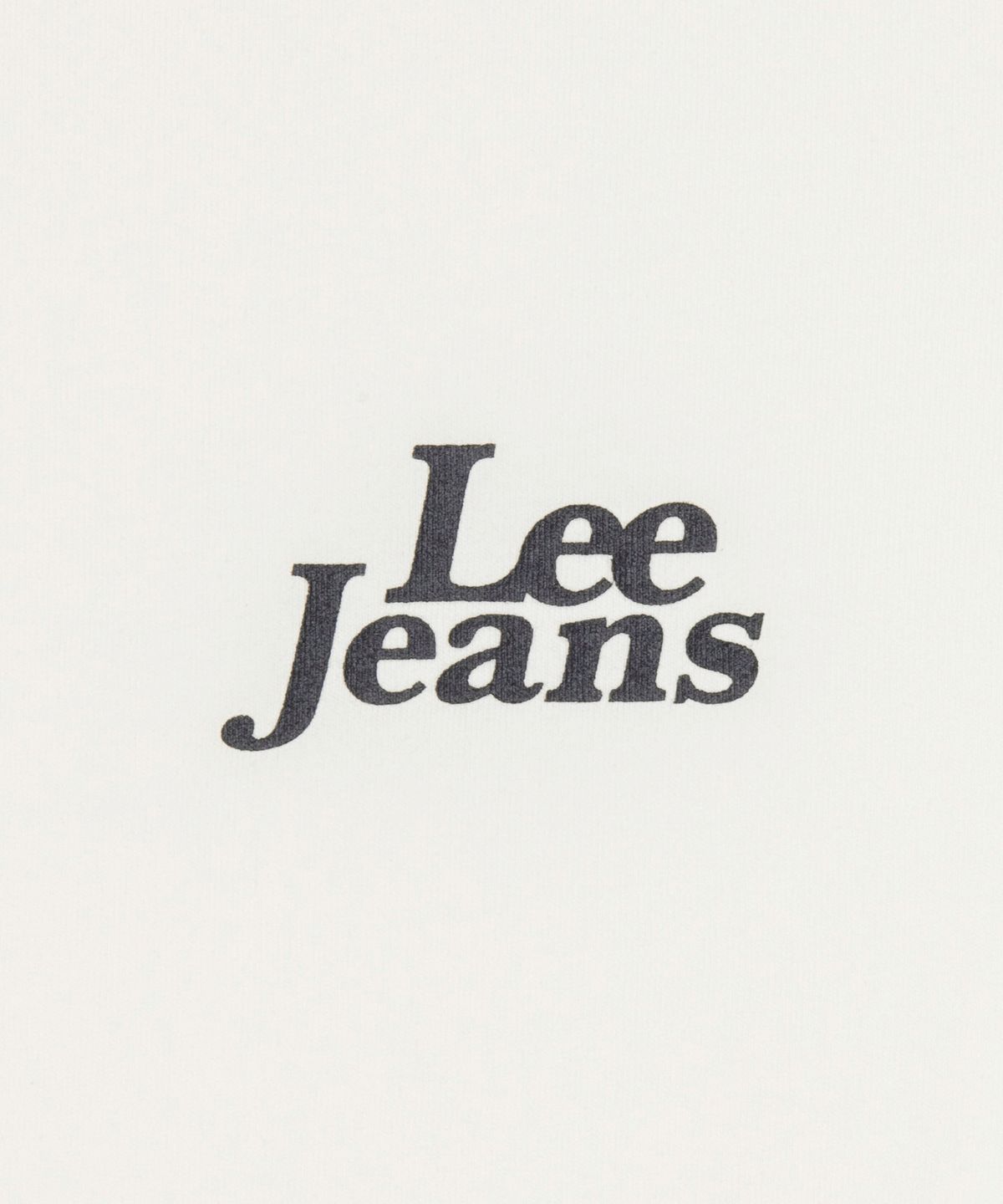 리(LEE) 우먼 스텐다드 핏 티셔츠 아이보리