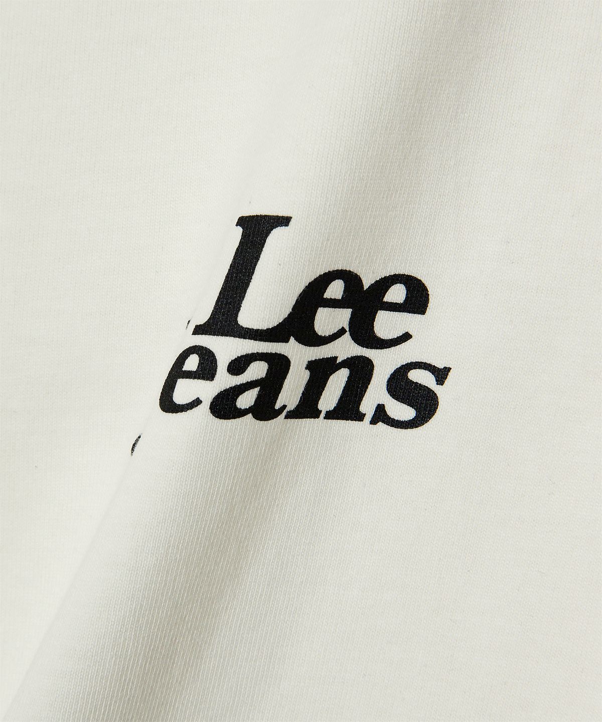 리(LEE) 우먼 스텐다드 핏 티셔츠 아이보리