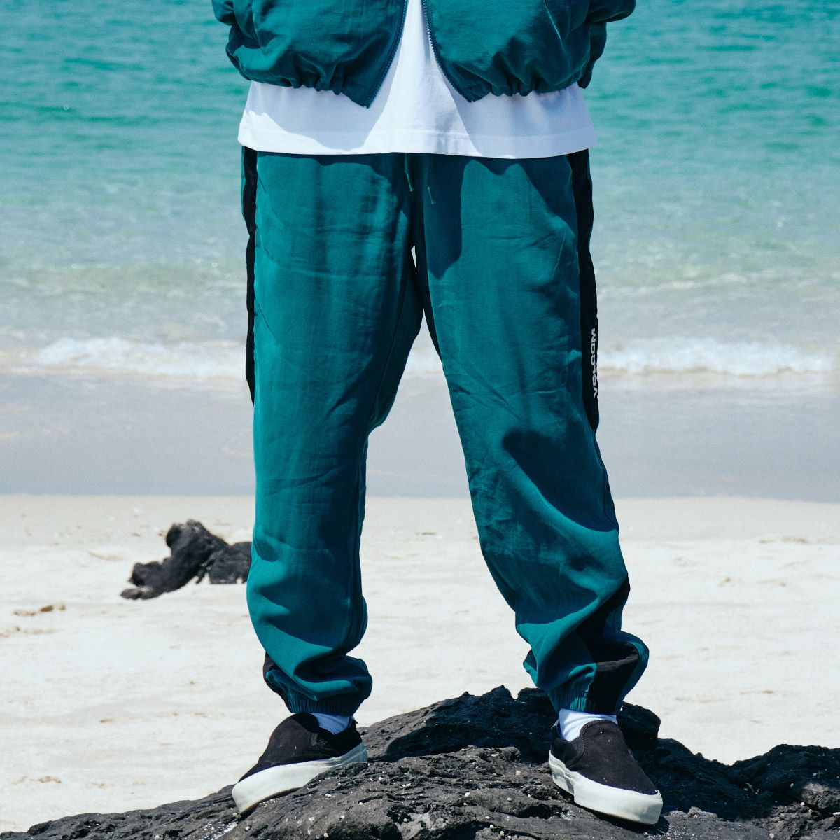 볼컴(VOLCOM) 레트로 유니버시티 배색 팬츠(3 COLOR)