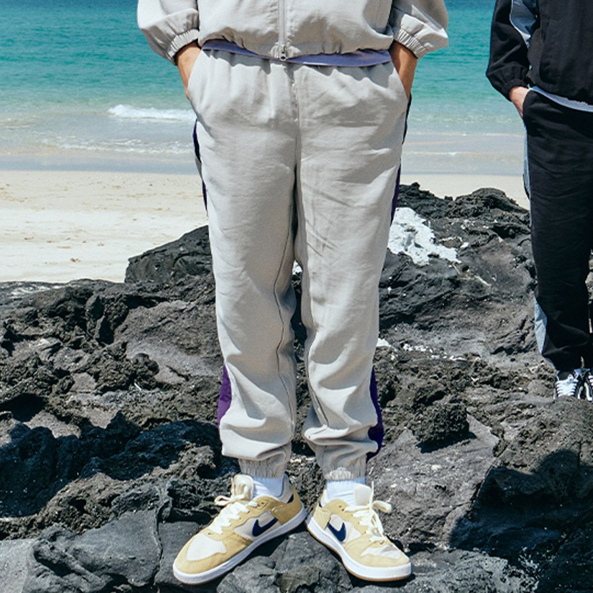 볼컴(VOLCOM) 레트로 유니버시티 배색 팬츠(3 COLOR)