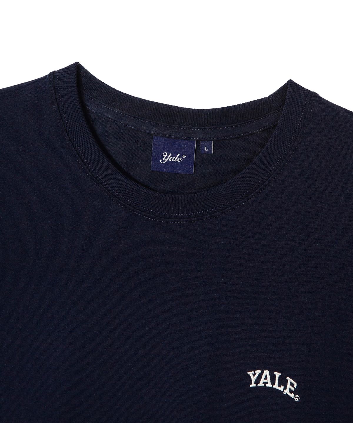 예일(YALE) SMALL ARCH T-SHIRT NAVY