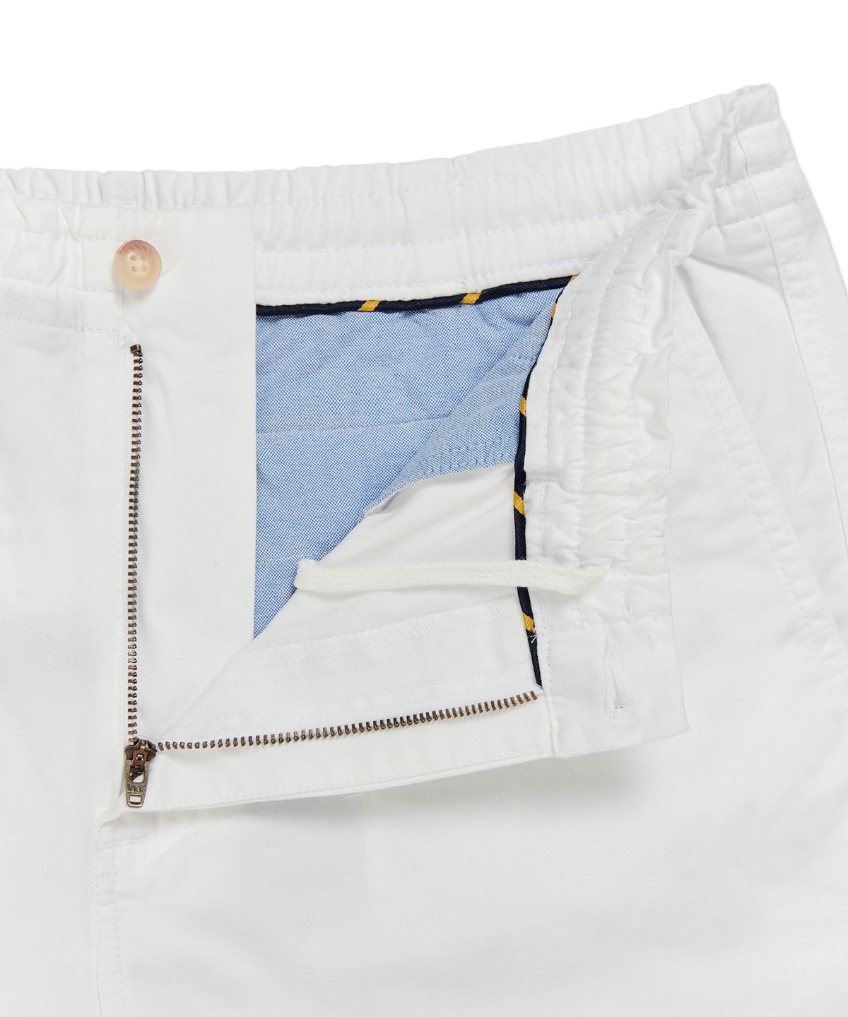 폴로 랄프 로렌(POLO RALPH LAUREN) [White Collection] 클래식 핏 폴로 프렙스터 쇼츠 - 화이트