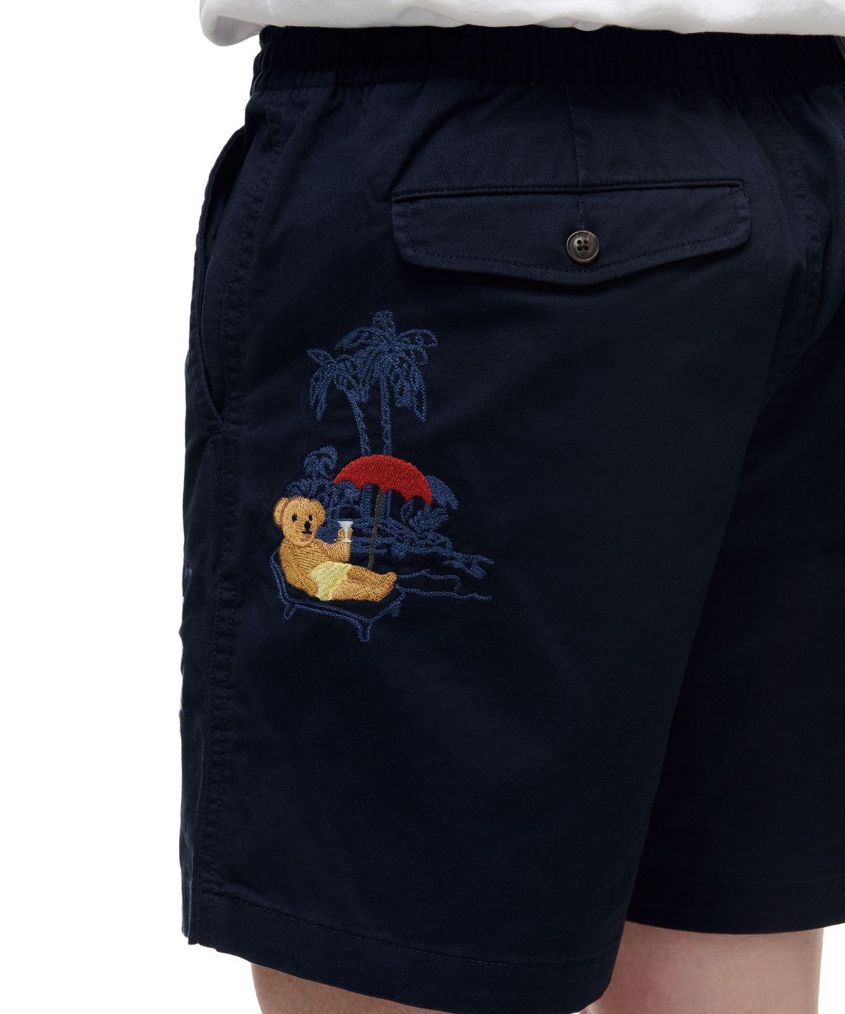 폴로 랄프 로렌(POLO RALPH LAUREN) 클래식 핏 폴로 베어 프렙스터 - 네이비