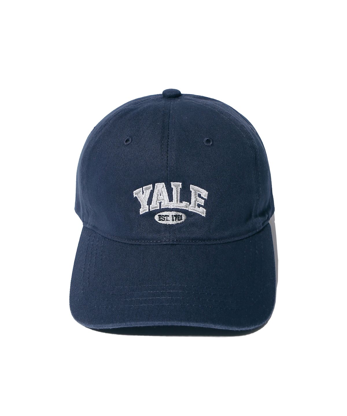 예일(YALE) 2 TONE ARCH LOGO CAP NAVY