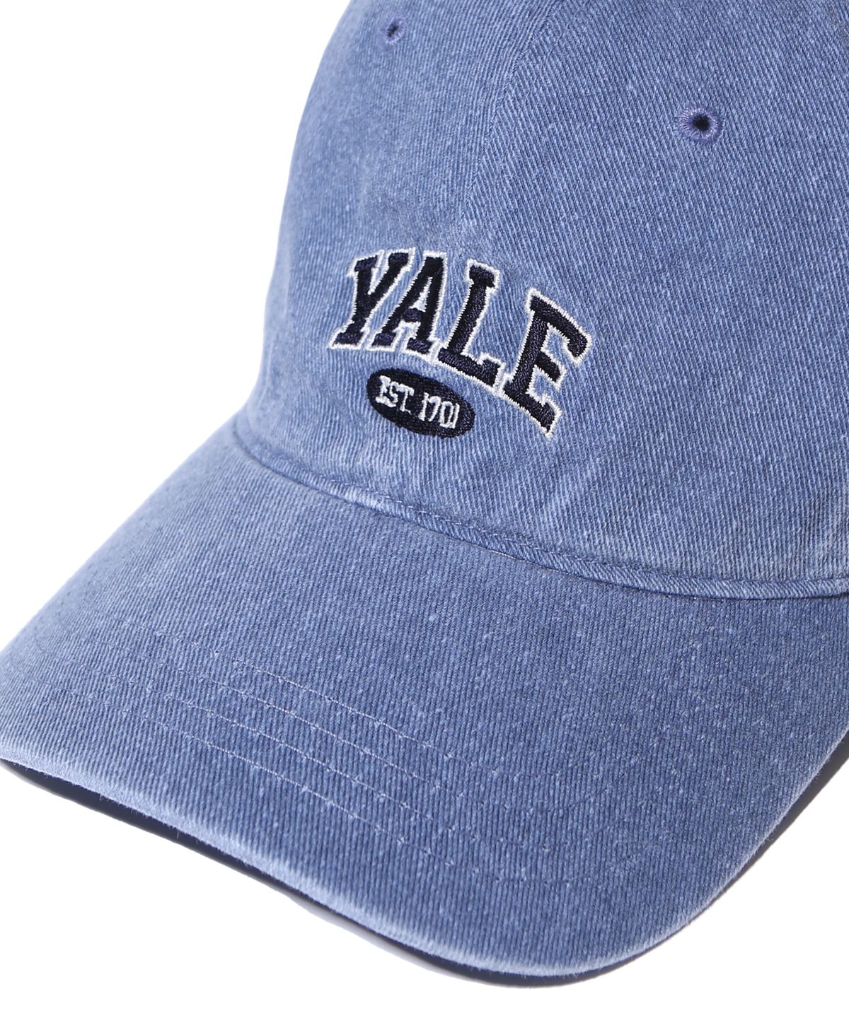 예일(YALE) 2 TONE ARCH LOGO CAP DENIM