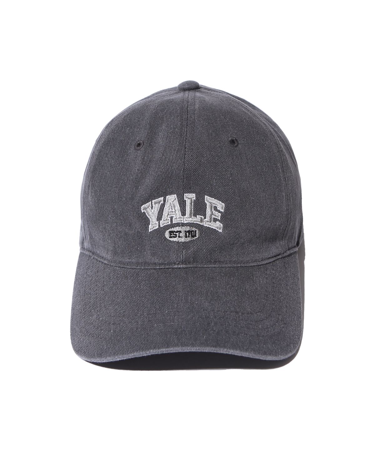 예일(YALE) 2 TONE ARCH LOGO CAP CHARCOAL