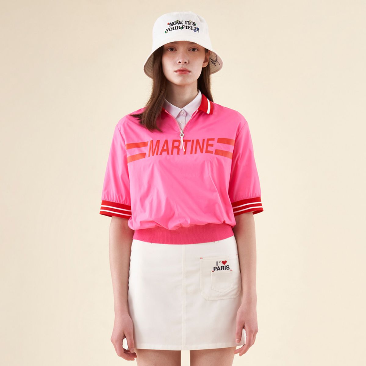 마틴골프(MARTINE GOLF) Martine Anorak Jacket_Pink