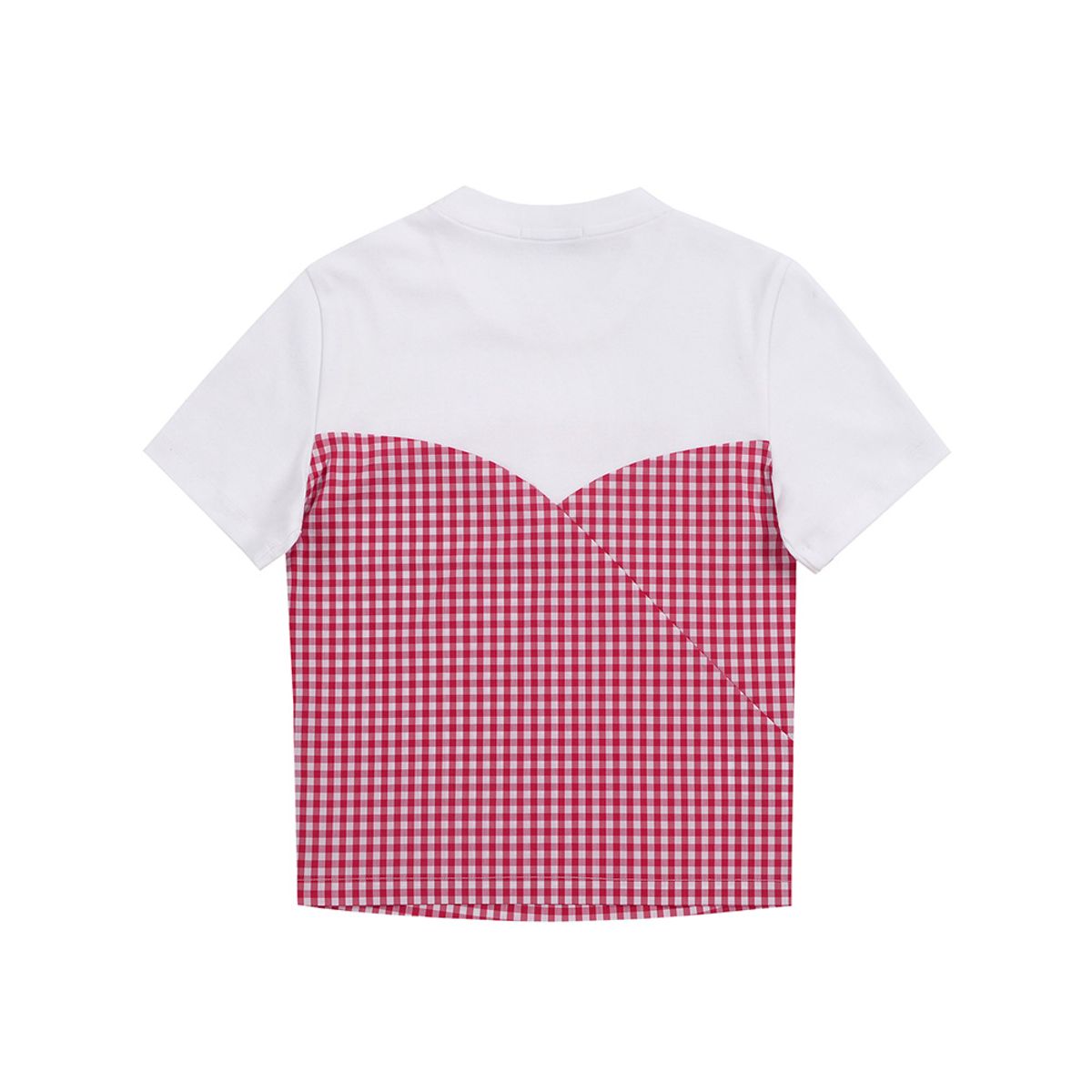 마틴골프(MARTINE GOLF) Gingham Check Crop Shirts_Red