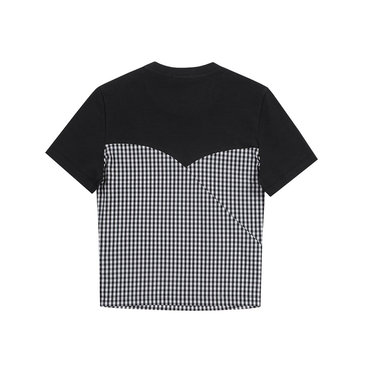 마틴골프(MARTINE GOLF) Gingham Check Crop Shirts_Black