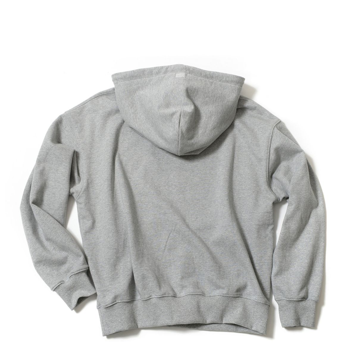 윌리엄스버그 뉴욕시티(WILLIAMSBURG NEWYORK CITY) Classic Logo Needlework Hoodie_Melange Grey