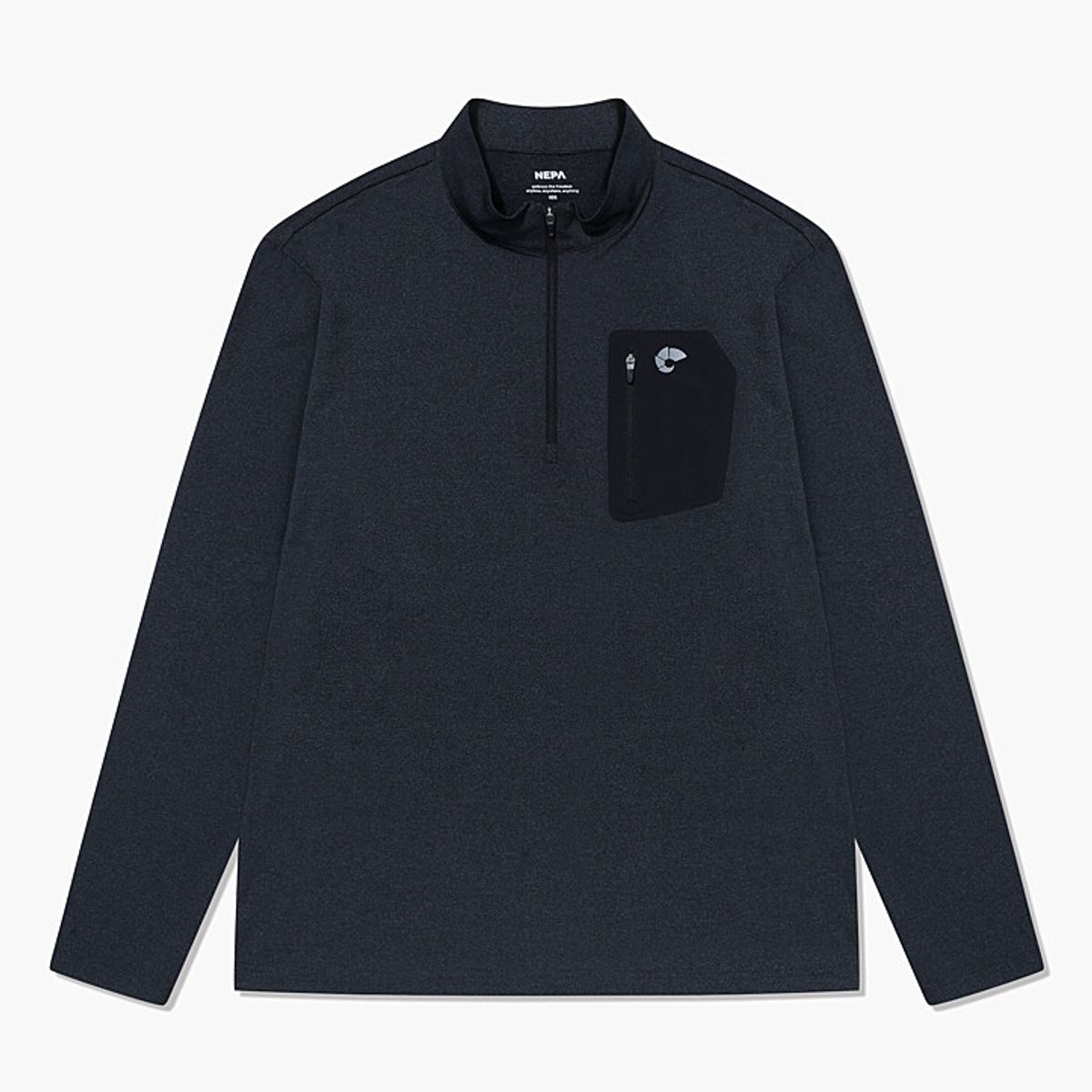 네파(NEPA) 7I15403 남성 마운틴 포켓 긴팔 집업 티셔츠