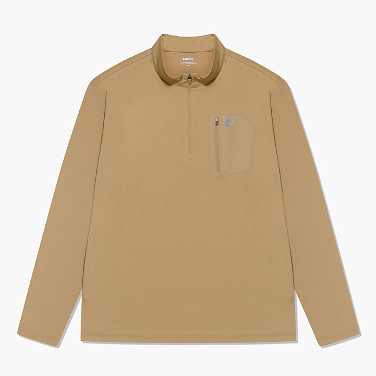 네파(NEPA) 7I15403 남성 마운틴 포켓 긴팔 집업 티셔츠