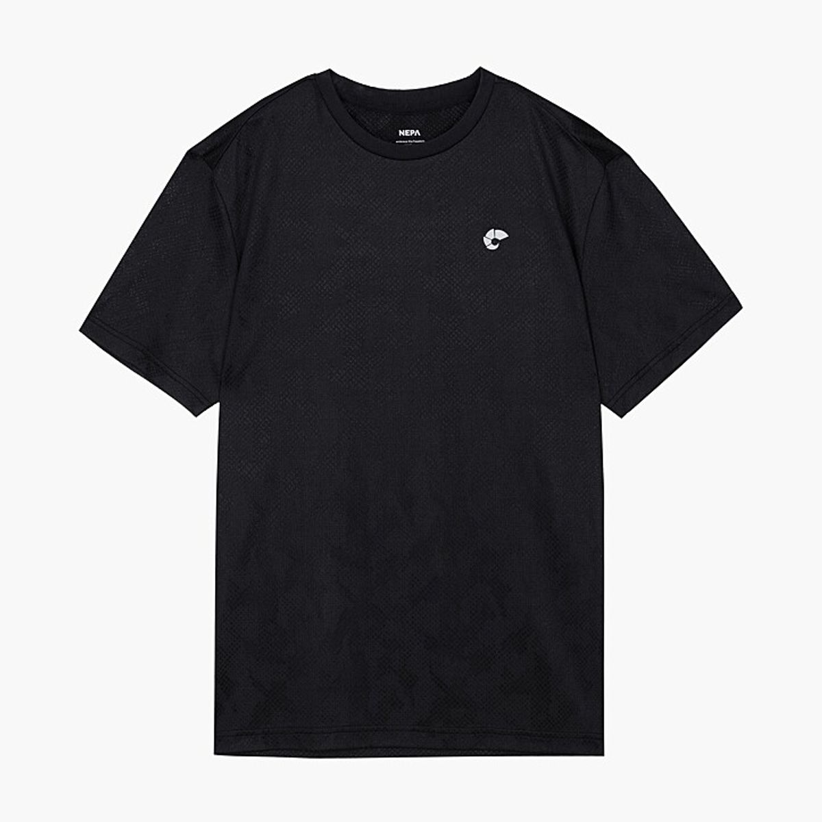네파(NEPA) 7I35304 남성 마운틴 자가드 반팔 라운드 티셔츠