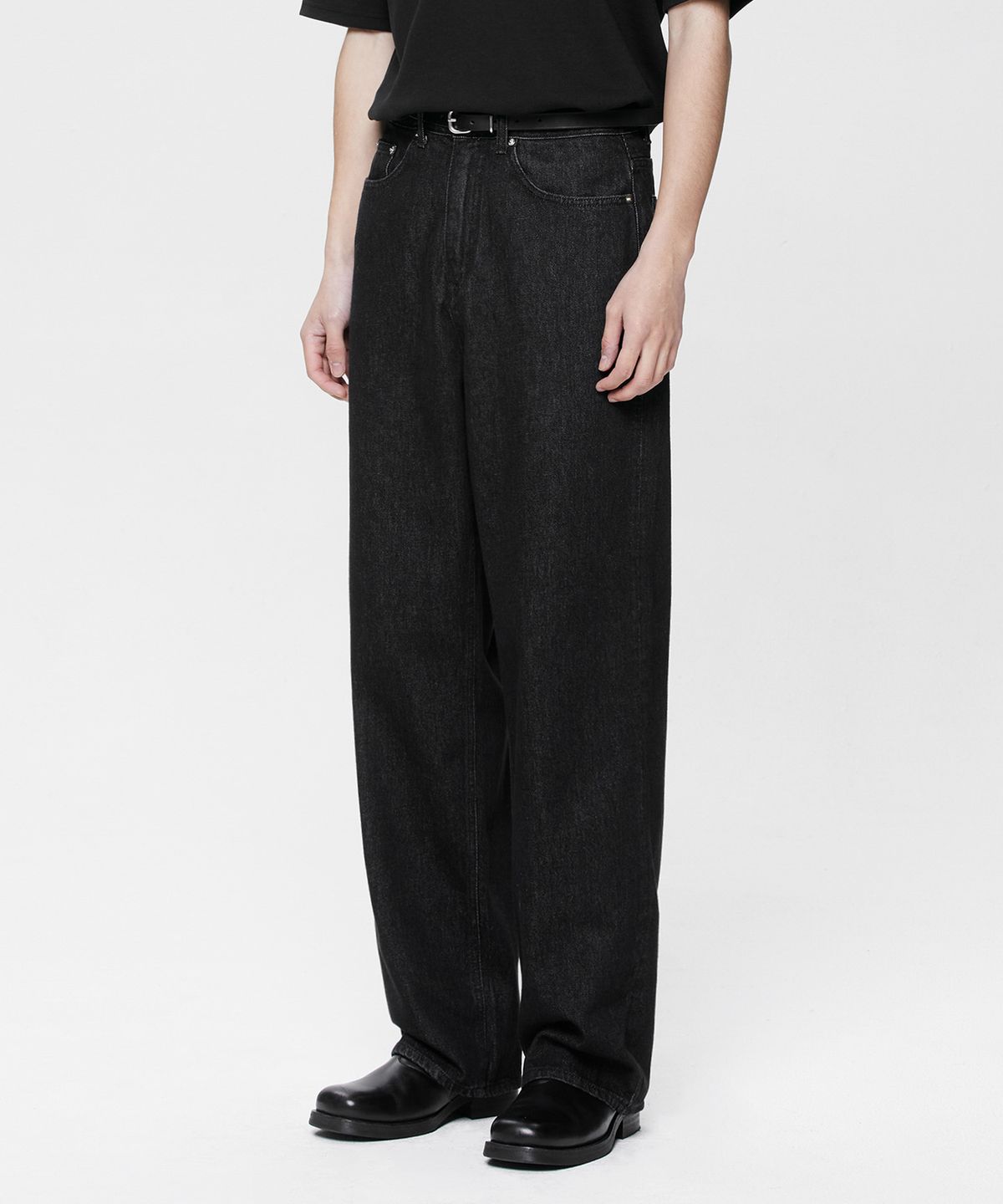 브랜디드(BRANDED) 51036 CONE ONYX JEANS [EXTRA WIDE STRAIGHT]