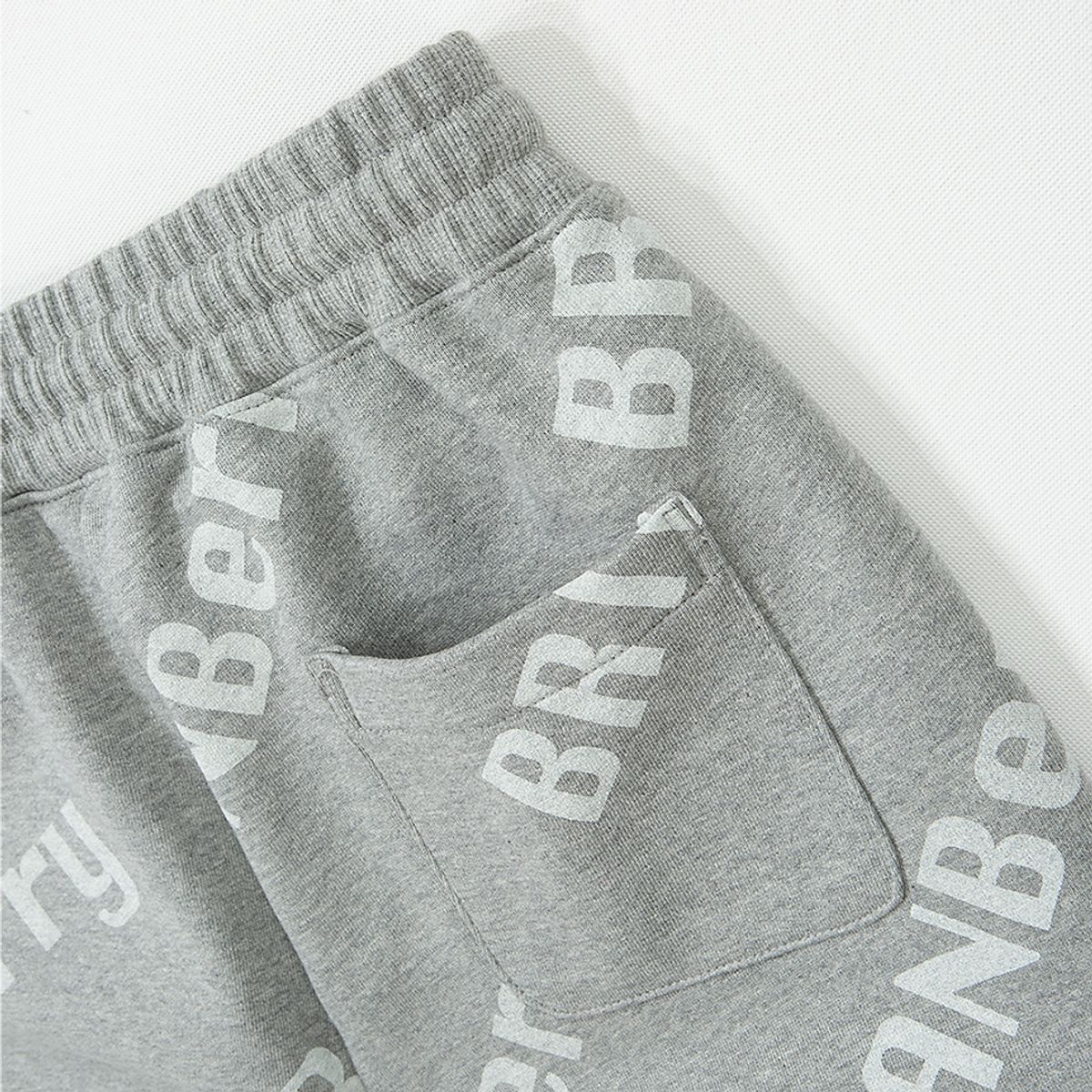 브라이언베리(BRIAN BERRY) JACE LOGO PANTS_HEATHER GREY