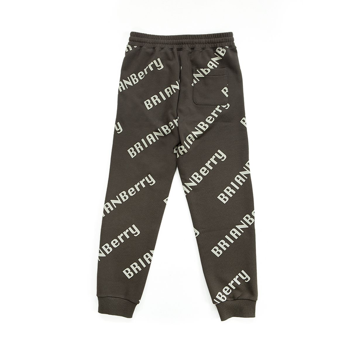 브라이언베리(BRIAN BERRY) JACE LOGO PANTS_DARK BROWN