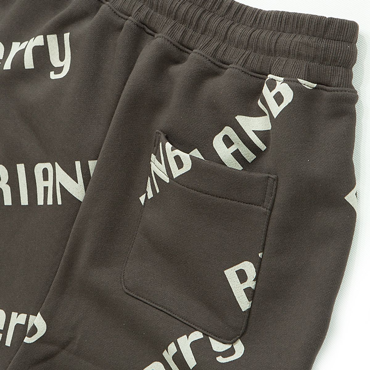 브라이언베리(BRIAN BERRY) JACE LOGO PANTS_DARK BROWN
