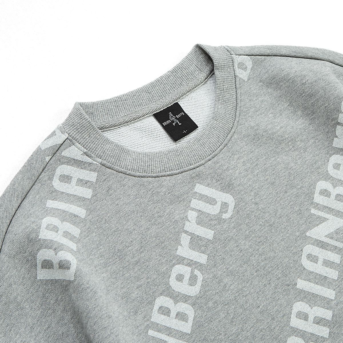 브라이언베리(BRIAN BERRY) JACE LOGO MTM_HEATHER GREY