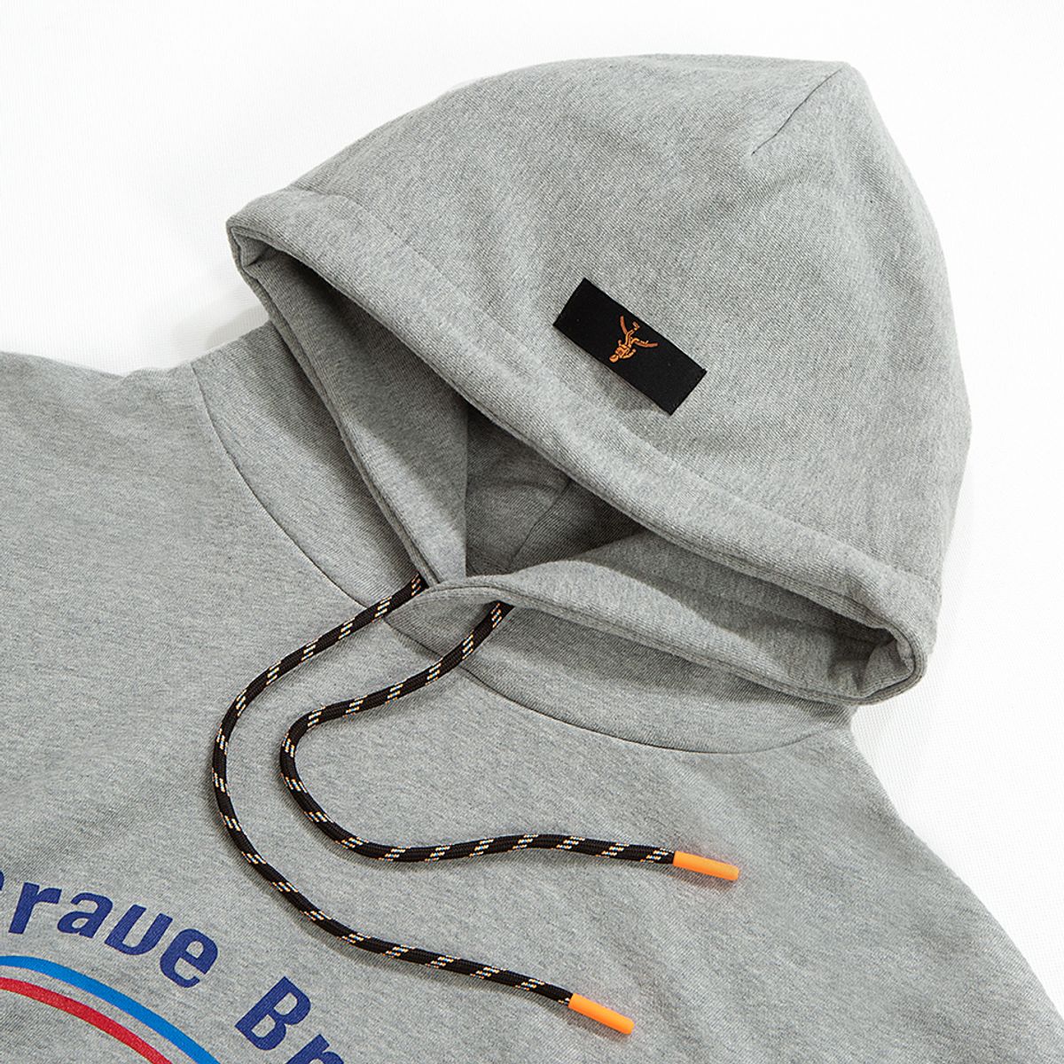 브라이언베리(BRIAN BERRY) STINGRAY HOODIE TEE_HEATHER GREY