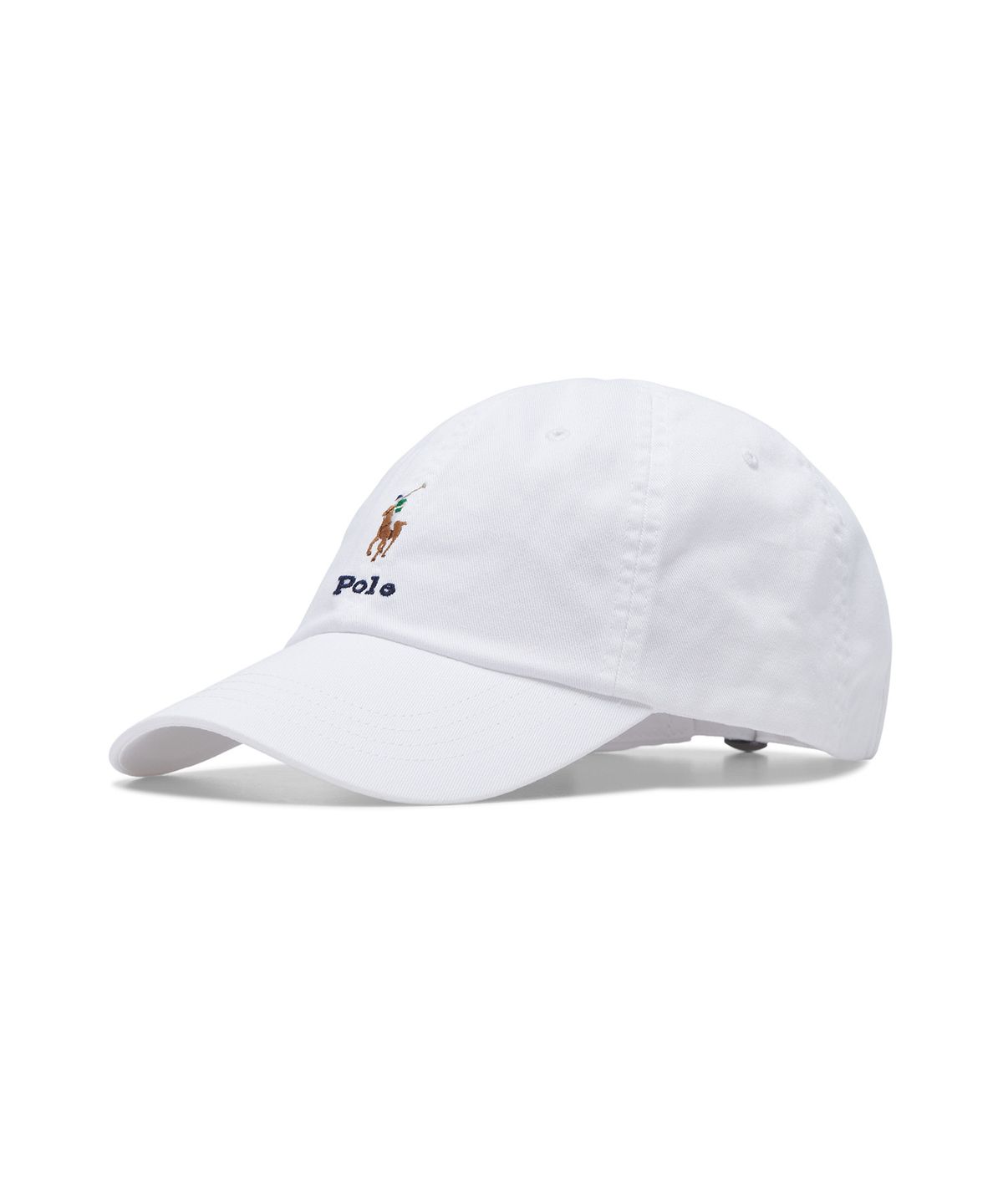폴로 랄프 로렌(POLO RALPH LAUREN) [White Collection] 트윌 볼 캡 - 화이트