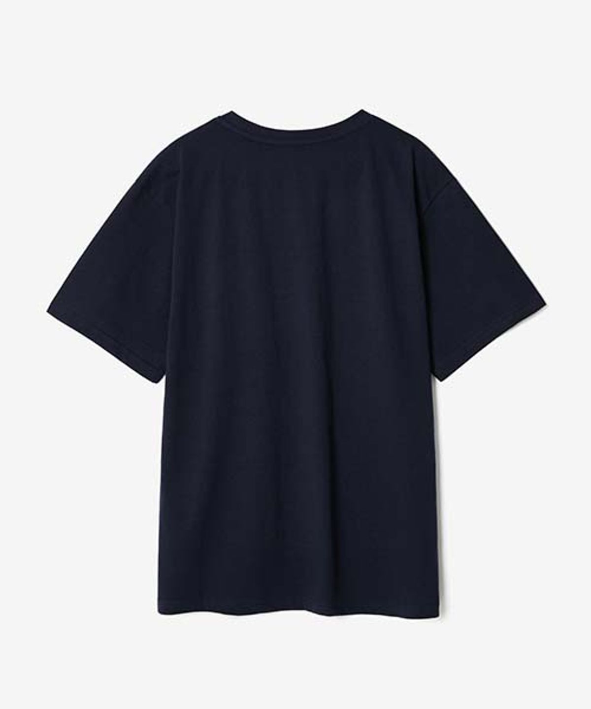 문선 아카이브(MOONSUN ARCHIVE) UNISEX Pin Tuck Symbol T-shirt [Navy]