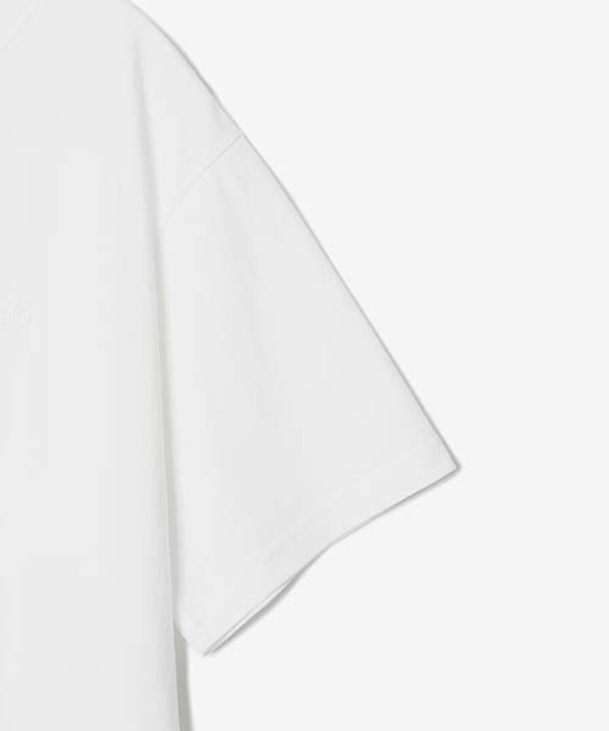 문선 아카이브(MOONSUN ARCHIVE) UNISEX Pin Tuck Symbol T-shirt [White]